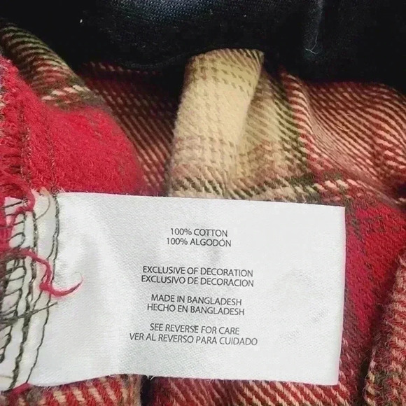 Orvis Flannel Button down Long sleeve Men's Jacket Size M  3350 ct - Picture 6 of 7